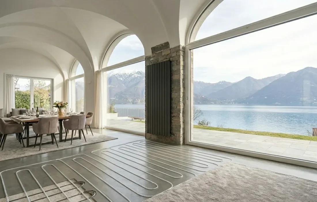 dettaglio impianti riscaldamento a pavimento